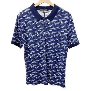 Slate & Stone Christian Navy Men Printed Polo Top Size XL BRAND NEW